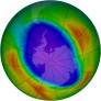 Antarctic Ozone 2009-09-25